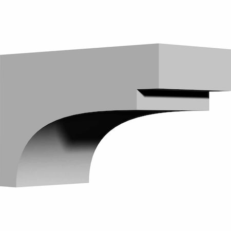 Ekena Millwork 5 1/2"W x 11 3/4"D x 7 1/4"H Dover Bracket BKT07X11X05DR